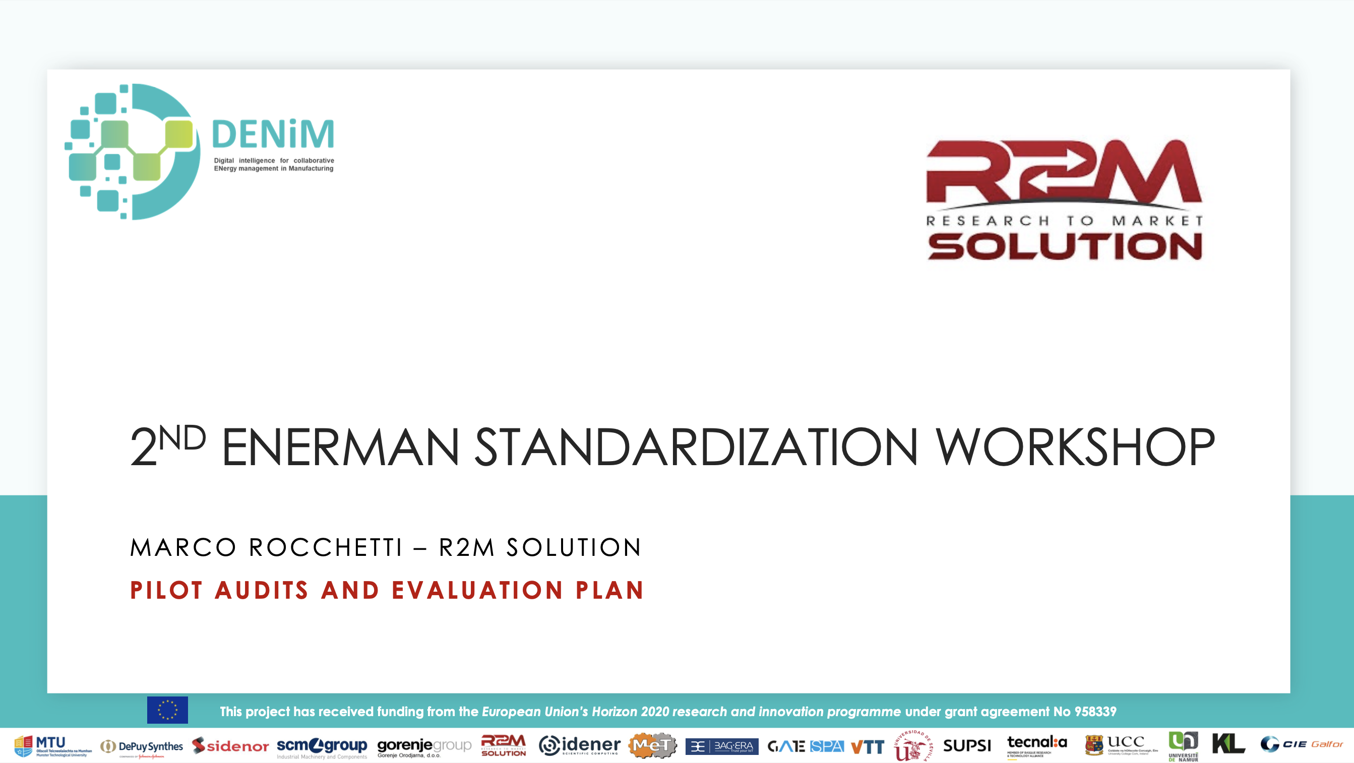 Read more about the article Standardization Workshop To Standardization Bodies #2